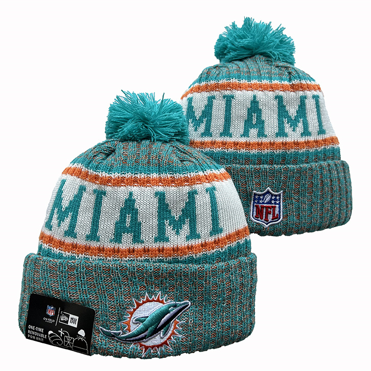Miami Dolphins Knit Hats 043